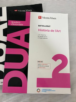 Història de l'Art, Batxillerat 2, Dual Llibre d...
