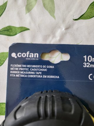 Flexómetro Cofan 10m x 32mm