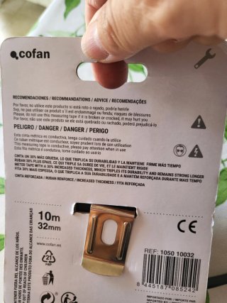 Flexómetro Cofan 10m x 32mm