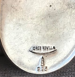 Colgante Plata Ley Turquesa Jorge Revilla + Regalo