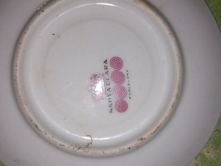 Juego de té de porcelana