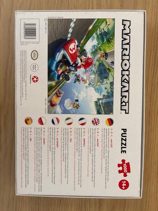 Puzzle Mario Kart 1000 piezas