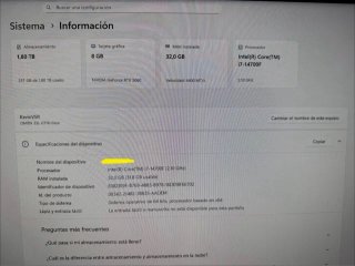 HP Omen GT16 32GB DDR5 RTX5060 i7-14700F 2TB