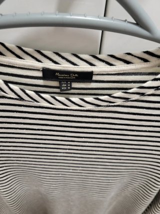 Camiseta Massimo Dutti Rayas M