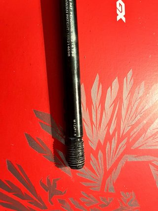 Cierre eje pasante Formula 12x142mm