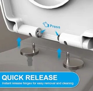 Tapa WC Asiento Inodoro Ibergrif Blanco