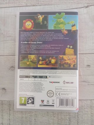 Juego Nintendo Switch Bob Esponja The Cosmic Shake