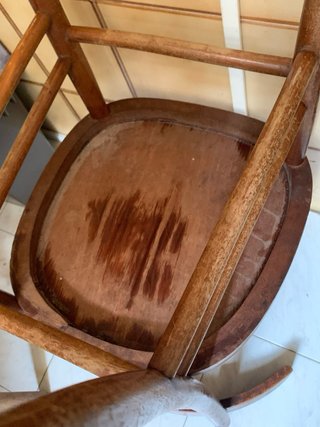 Coppia Sedie Vintage Legno Anni '50