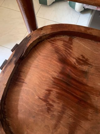 Coppia Sedie Vintage Legno Anni '50