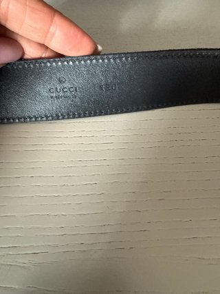 Cintura Gucci Doppia G Oro Nero