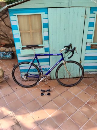 Bicicleta de carretera de aluminio
