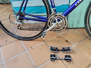 Bicicleta de carretera de aluminio
