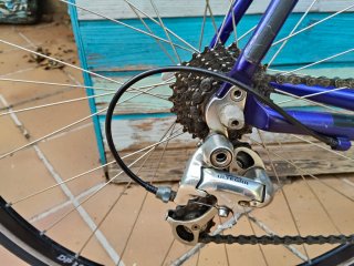 Bicicleta de carretera de aluminio