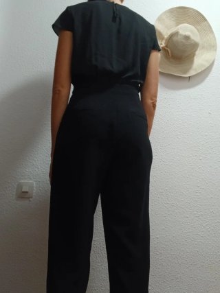 Mono largo negro Mango Talla M