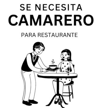 Se necesita personal para hostelería.