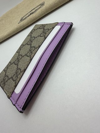 Portacarte Gucci ophidia glicine