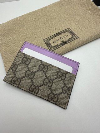Portacarte Gucci ophidia glicine