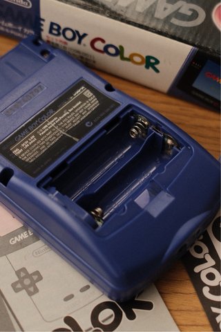 Nintendo Game Boy Color Morado Caja Original