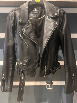 Chaqueta de piel Zara Talla L/40/12