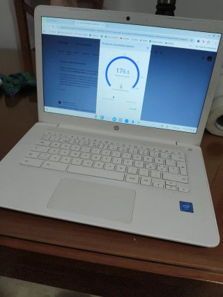Ordenador Portátil Chromebook HP TPN-Q204 Plata/Bl