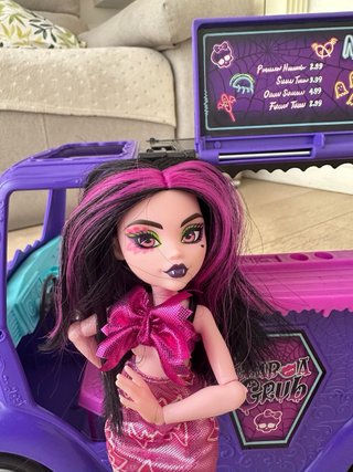 Monster High Camión Restaurante Musical+Draculaura