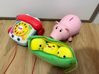 Giocattoli Toy Story: Maiale, Telefono e Piselli