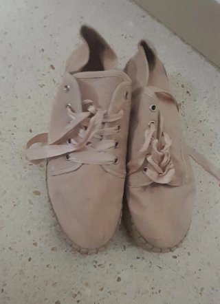 Alpargatas Beige/Rosa