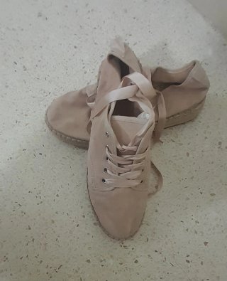 Alpargatas Beige/Rosa