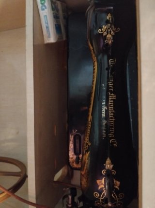 Máquina de coser antigua