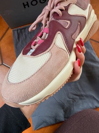 Hogan H597 Donna 38 Beige/Rosa