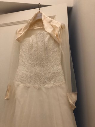 Abito da sposa  e tulle