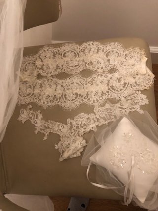 Abito da sposa  e tulle