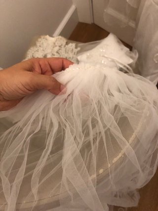 Abito da sposa  e tulle