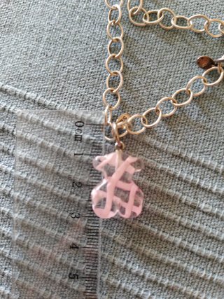 Cadena Tous 40€, colgante 30€
