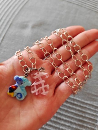 Cadena Tous 40€, colgante 30€