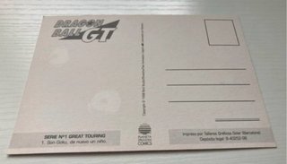 Dragon Ball GT Postales Colección