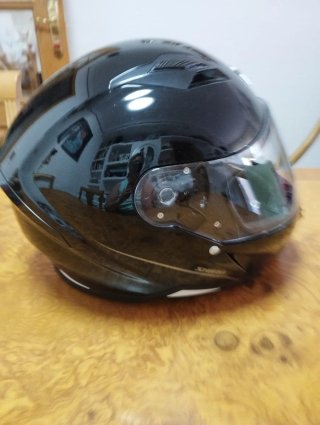 Casco Shiro Moto Talla M Negro