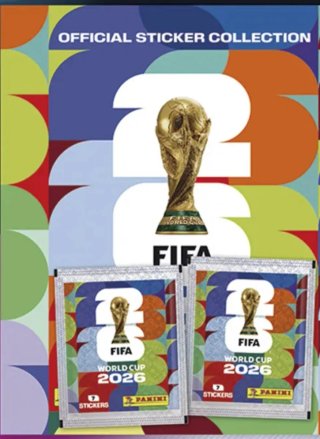 Álbum Panini FIFA World Cup 2026+2 sobres