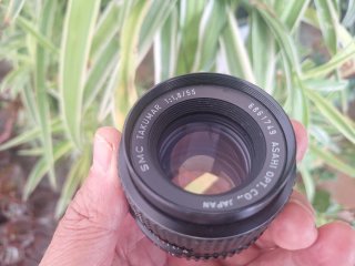 Pentax SMC Takumar 55mm f/1.8 M42