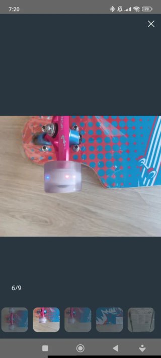 Skate Longboard MUVWOO 7 ABEC 7 Space