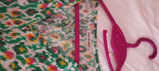 Vestido juvenil estampado floral