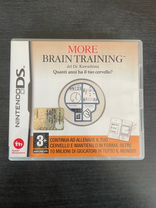 More Brain Training Nintendo DS
