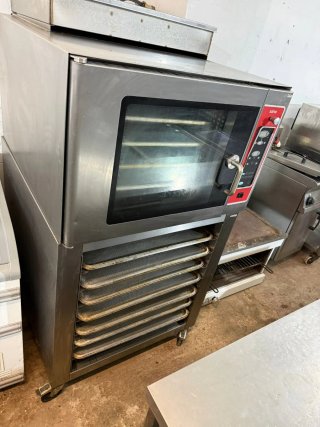 Horno profesional Salva con bandejas