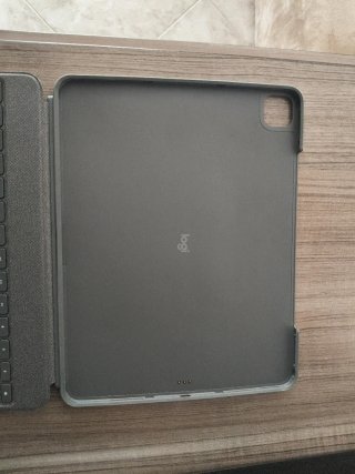 Funda Teclado Logitech Combo Touch iPad Pro Gris