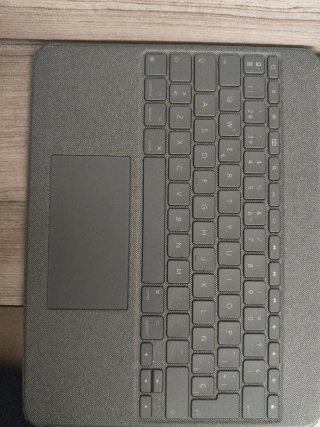Funda Teclado Logitech Combo Touch iPad Pro Gris