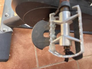 Bicicleta estática para ejercicio