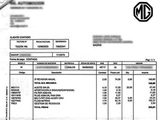 MG ZS 1.5 Luxury 78 kW (106 CV)