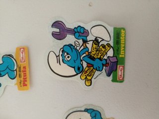 Pegatinas Los Pitufos Panrico