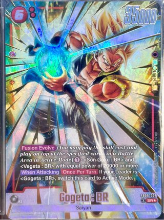 Carte Dragon Ball Super Gogeta: BR F809-007 SR