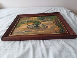 Cuadro Óleo Antiguo José Chofré Pintura Paisaje